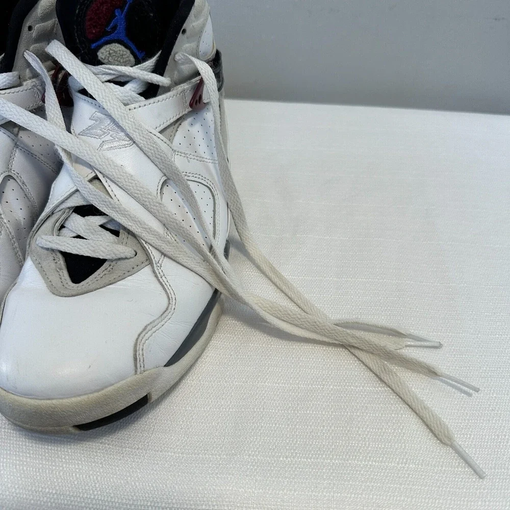 Air Jordan Retro 8 Womens 8.5 US Burgundy White (CI1236-104)